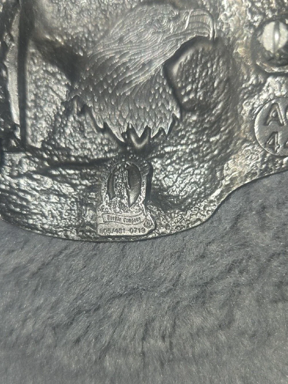 Silver Eagle Head Western Belt Buckle - Men'saccessory